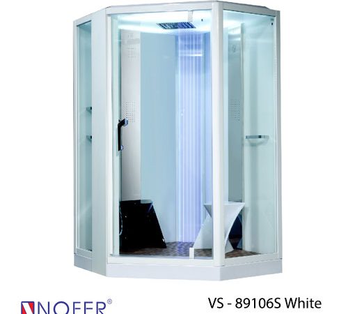 Phòng tắm xông hơi đa năng VS-89106S màu trắng