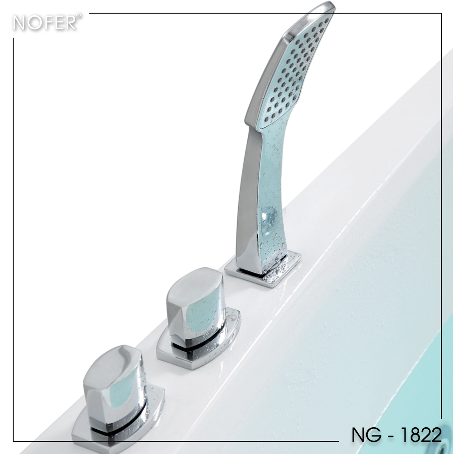 Hệ thống sen tay và điều chỉnh của bồn tắm NG-1822